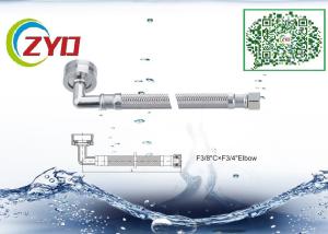 Quality CPVC Stop Valve Sink Water Supply Line , CE Flexible Plumbing Supply Lines wholesale