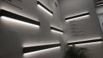 Commercial Linear Wall Light Fixtures , AC85-265V Linear Suspended Led Lighting