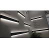 Buy cheap Commercial Linear Wall Light Fixtures , AC85-265V Linear Suspended Led Lighting from wholesalers