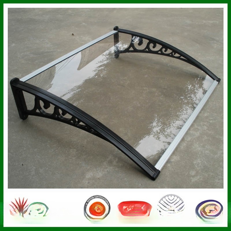 Chemical Pressure Treated PC Sheet Awning Canopy for Bus Station and Window Covering
