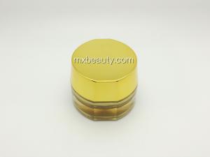 Quality first class pmma OVAL SHAPE cream jar for different size 25g acrylic cream jar cosmetic packaging plastic cream jar wholesale