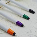 Chinese factory Wholesale promotional touch screen ball pen Logo stylus pen