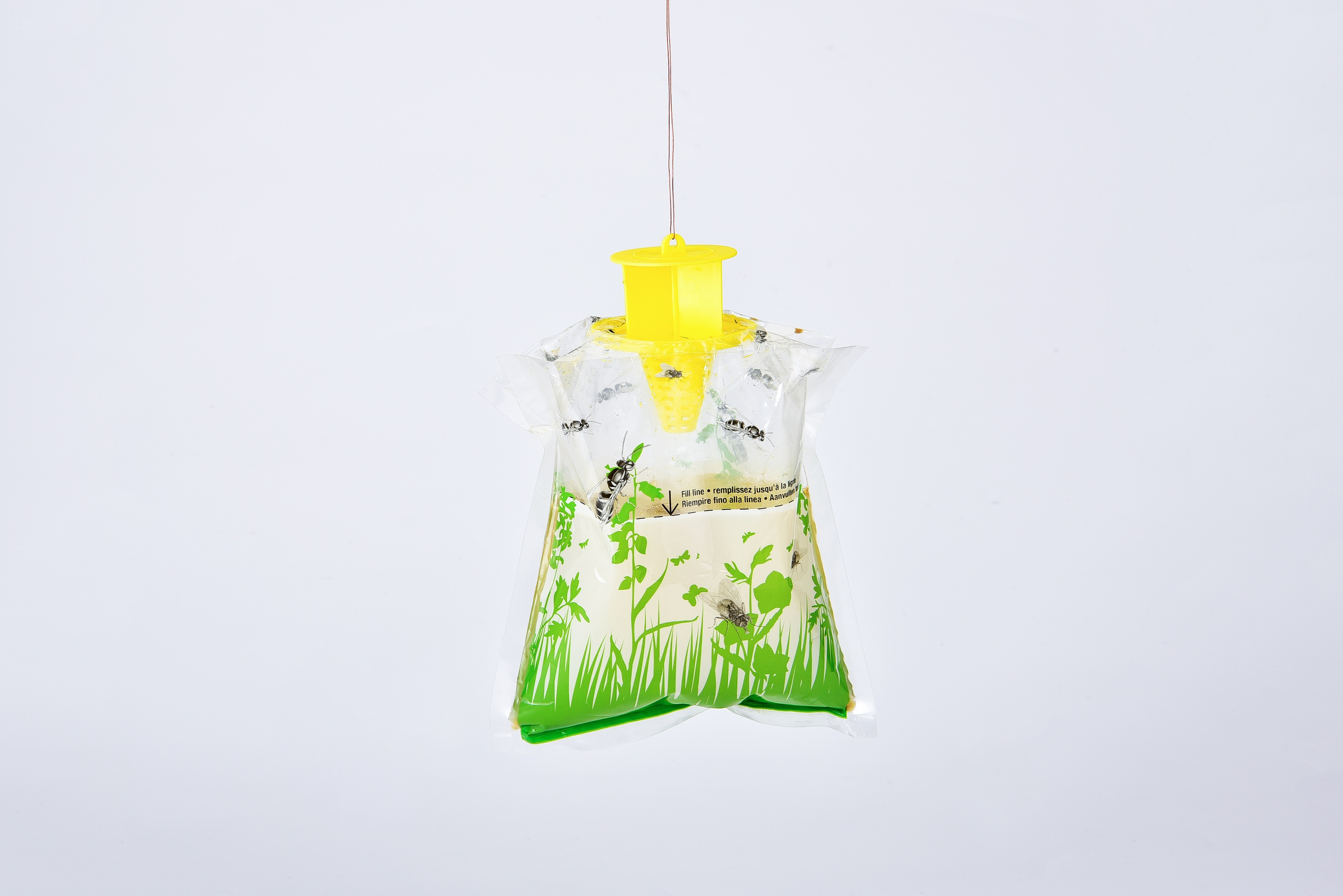 10 Pieces Regular Eco Material Fly Bag Trap for Farm Insect Eradication Solution