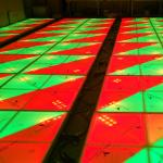 DMX LED Infinity LED Light Dance Floor T Stage Show Flooring 720pcs 10mm