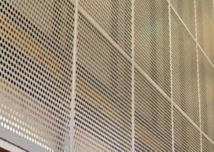 Quality 0.6mm Thickness Round Hole Stainless Steel Perforated Sheet 0.8m Width wholesale