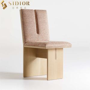 Quality ODM Modern Solid Wood Dining Room Chairs High Back 91cm Height wholesale