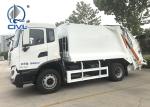 New White 4x2 Garbage Compactor Truck City Cleaning Waste Management Garbage