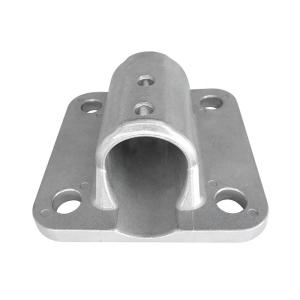 Quality Shot Blasting Flange Base AISI Water Glass Investment Casting wholesale