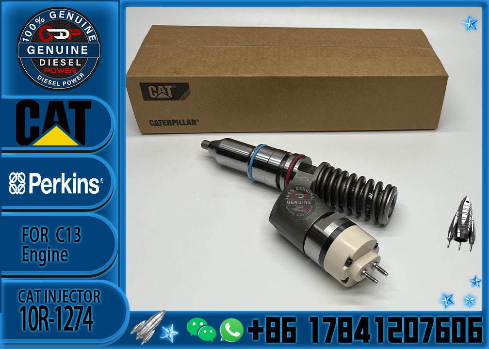 Cat Excavator Diesel fuel Inyectores Common Rail Injector 10R1274 2394908 10R-1274 239-4908 For Caterpillar C13 Engine