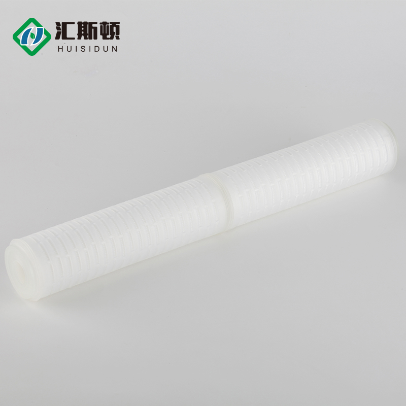 20 Inch Polypropylene Microporous Pleated Filter Cartridge for Video Outgoing-Inspection