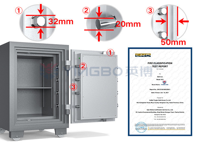 Fireproof Rating 30-120mins Fire Resistant Safe Box 4 Hour Fireproof Safe