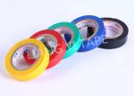 0.10-0.22 mm Thick Pvc Electrical Adhesive Tape , Flame Retardant Rubber
