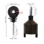 Self-Tapping Insulator Electric Fence Insulators Screw-In Wood Post Insulator