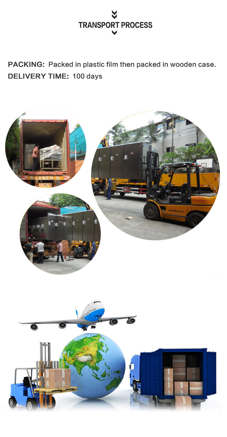 Adjustable Speed Stainless Steel Conveyor Belt With Cooling Fan
