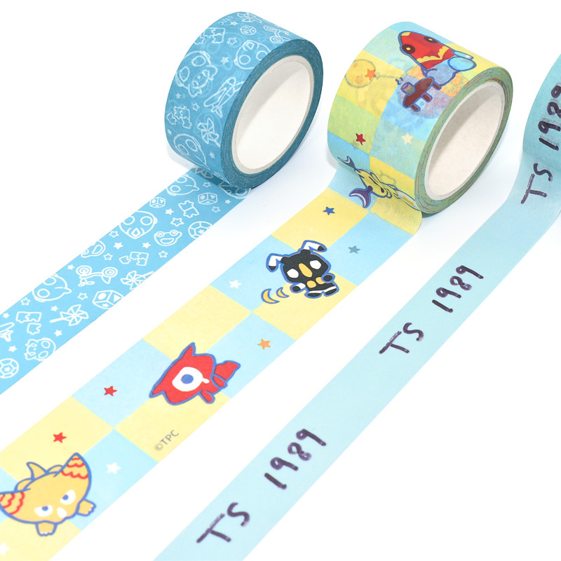 Colorful DIY Washi Paper Tape Custom Printed Writable Masking Washi Tape