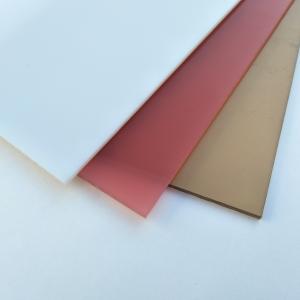 Quality 10mm 15mm UV Coating Bronze Solid Polycarbonate Sheet For Roofing Cover wholesale