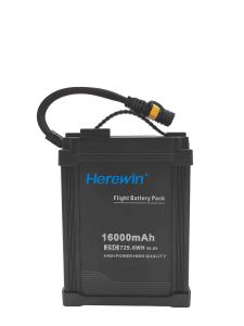 Quality 12s Lipo Pack Herewin 16000mah Lipo Battery 45.6V 25C For Smart UAV Drone wholesale
