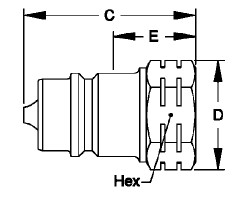 Interchange With Hansen 15000 Series ISO 7241 A Quick Couplings
