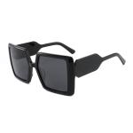 Huge Square Acetate Sunglasses Womens OEM Lightweight Scratch Resistant