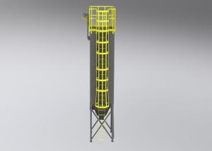 Quality Fine Particle Dust Collector In Cement Plant Bag Type 0.75 - 5.5kw Power wholesale