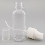 24mm 80ml Shampoo Shower Gel PET Plastic Spray Bottle