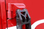 International Aluminum Alloy Black Side Door Ladder for Jeep Wrangler High-