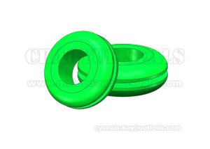 Quality Green Silicone Rubber Grommet Seal Propanol Ethyl Carbinol Nitrobenzene Resistance wholesale