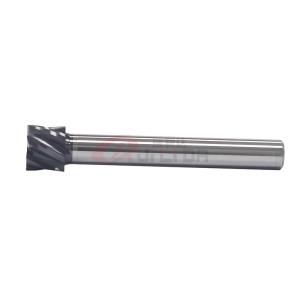 Quality 6 Flutes T Slot Custom Ground End Mills Cutter Carbide Alloy Tungsten Steel Slotting Cnc wholesale