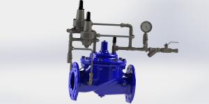Quality Nylon Reinforced Surge Anticipating Relief Valve Ductile Iron Water Hammer wholesale