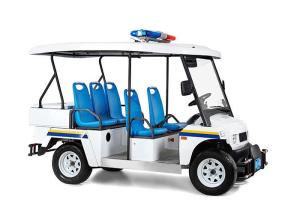 Quality White 5 Seater Battery powered Electric Patrol Car 5KW 72V wholesale