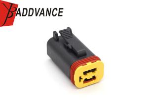 Quality 4 Pin TE Connectivity AMP Connectors Black Female Waterproof Connector Housing wholesale