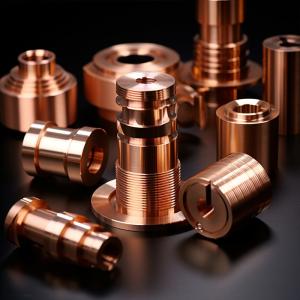 Quality Lathe Machining CNC Parts CNC Turning Copper Parts Mechanical Machining Parts Service wholesale