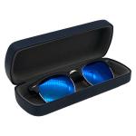 Fashion Hard Case Packaging Iron Leather Large Frame Sunglasses Case
