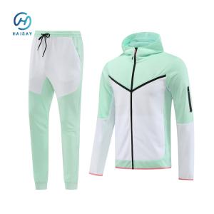 Quality Size S-2XL Custom Logo Blank Tracksuits Sweatpants And Hoodie Set Men Tracksuit wholesale