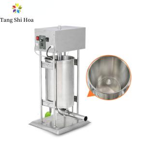 Quality 10 Liters Stainless Electric Sausage Machine Syringe Sausage Filling Stuffer wholesale