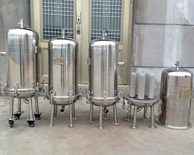 EPDM O-Rings Runlan 304 Stainless Steel Housing Paint Filter and Oil Filter for Industrial Filters