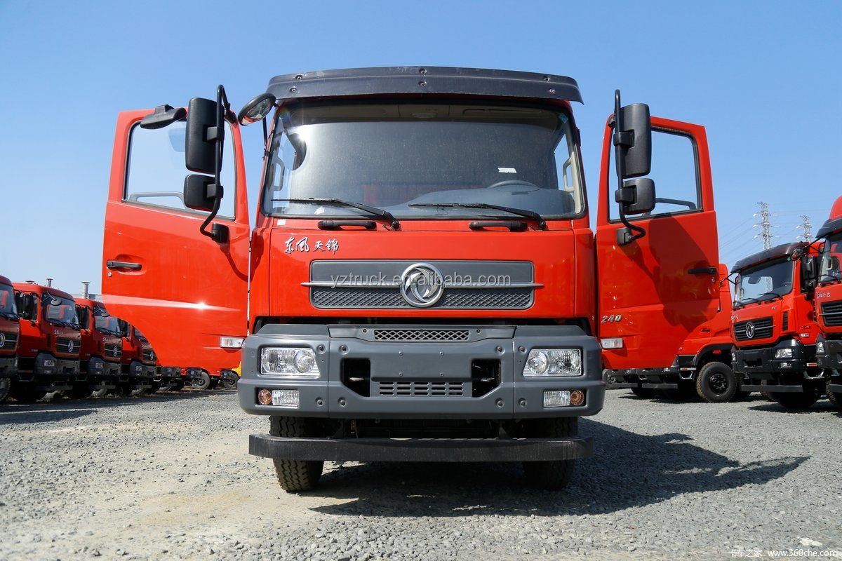Dongfeng Commercial Vehicle Co. 4x2 Tipper Dump Truck with Dimensions 7.075X2.5X3.07 m
