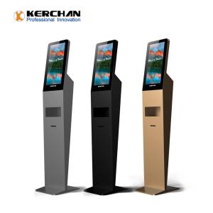 Quality Indoor TFT 3G 4G 300cd/M2 Sanitizer Dispenser Kiosk wholesale