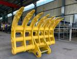 Q355B 45T Mini Excavator Root Rake Construction Machinery Parts