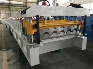Quality 5.5kw 18 Stations Tile Roll Forming Machine / Roof Tile Making Machine wholesale