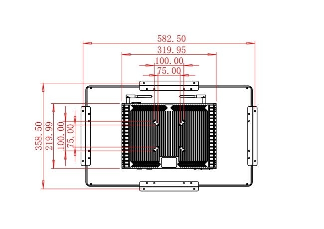 23.6-Inch Windows Screen for Logistics Monitoring and Smart Retail Applications