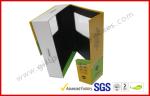 Transparent Window Electronics Gift Packaging , Printed Paper Standard Magnetic