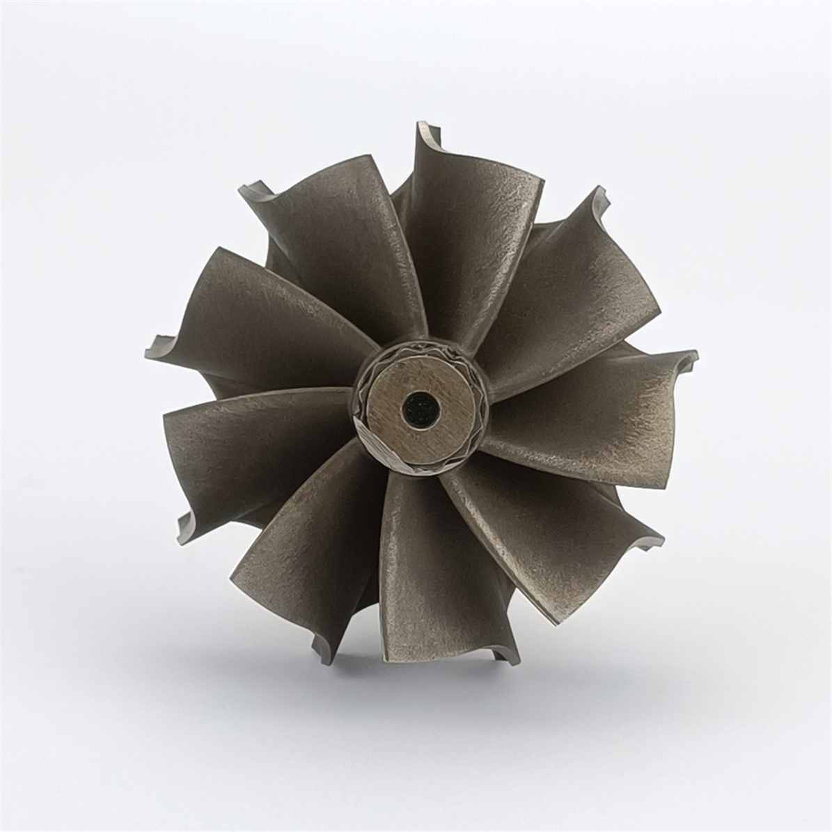 MS-TECH Turbo TD04HL - 9B Turbo Turbine Wheel Shaft 49189-30100 49177-30100 Ind:52mm Exd:45.65mm Blades9
