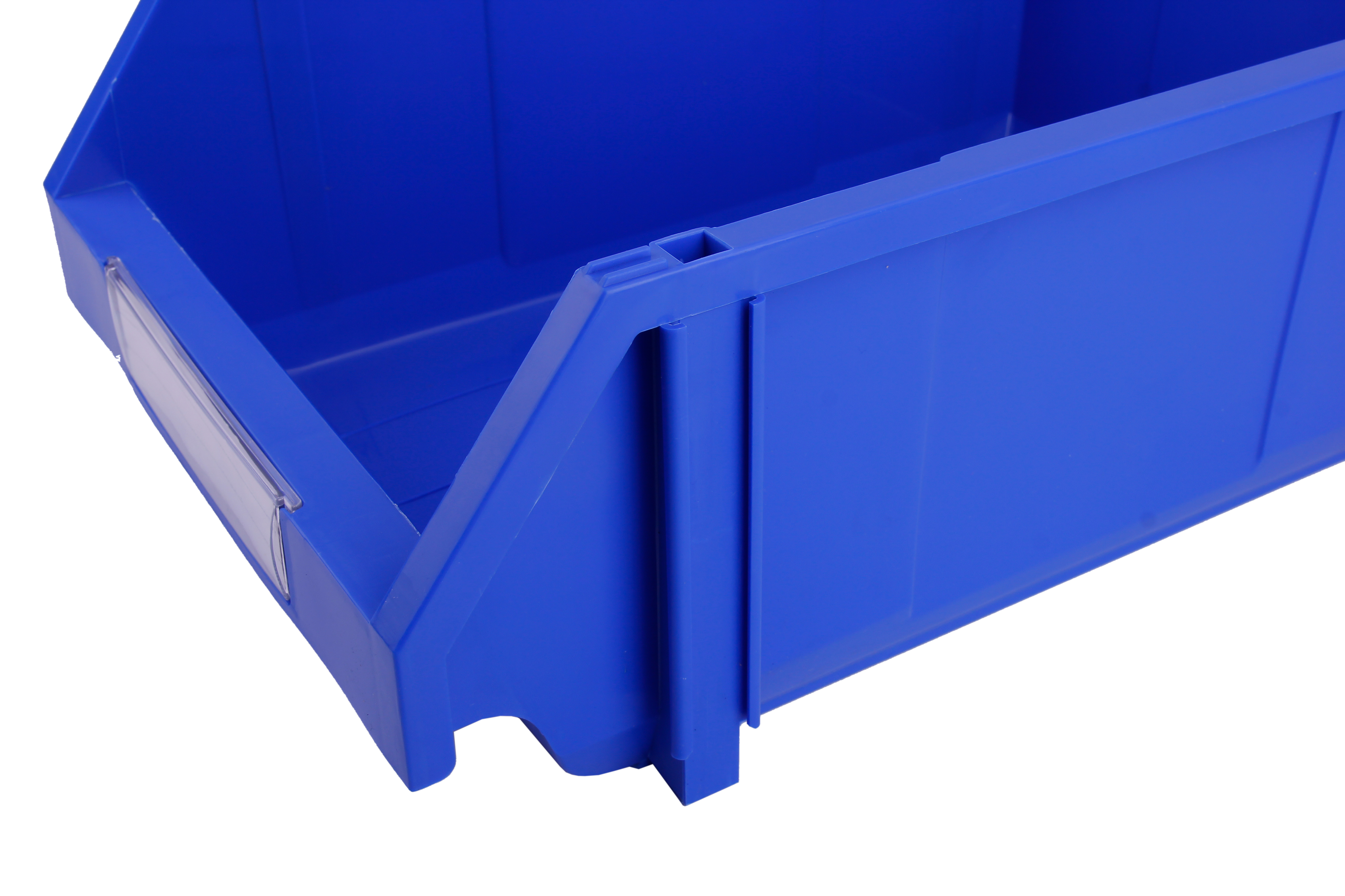 Solid Box Style Plastic Bins for Easy Sorting and Storage in Office or Warehouse