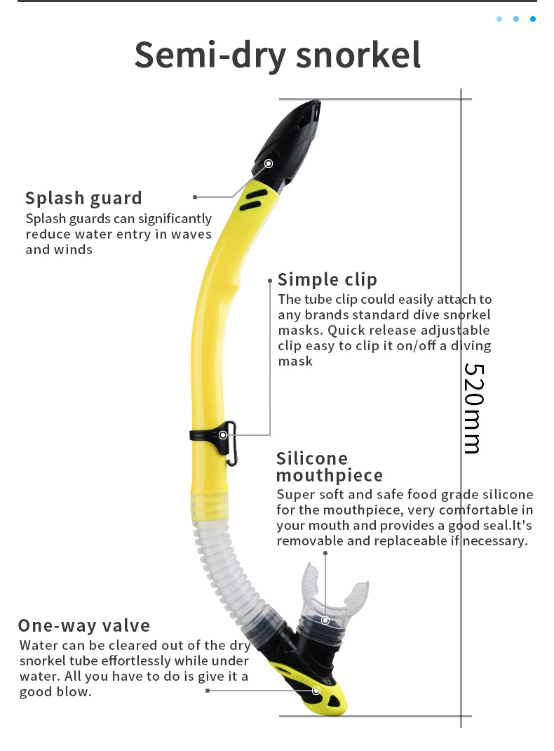 Sportswear Snorkel Mask Set Diving Fins Flipper Gear Set For Scuba Diving