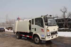 Quality Carbon Steel Hydraulic Compactor Garbage Truck Sinotruk Howo 5 To 16 Cbm Hydraulic wholesale