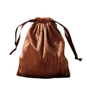 Quality Factory price small reusable velvet drawstring bag jewelry suede pocket gift pouch leopard bag with customize logo and size wholesale