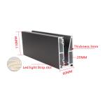 LED Light U Channel For Glass Railing 5-10 Year Guarantee 12-18mm Glass
