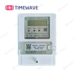 Quality Smart Single Phase Digital Electric Meter IoT DL/T645-2007 IEC 62053-21 Standard wholesale