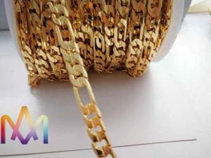 Quality One Spool 50 Feet Figaro Link Chain wholesale